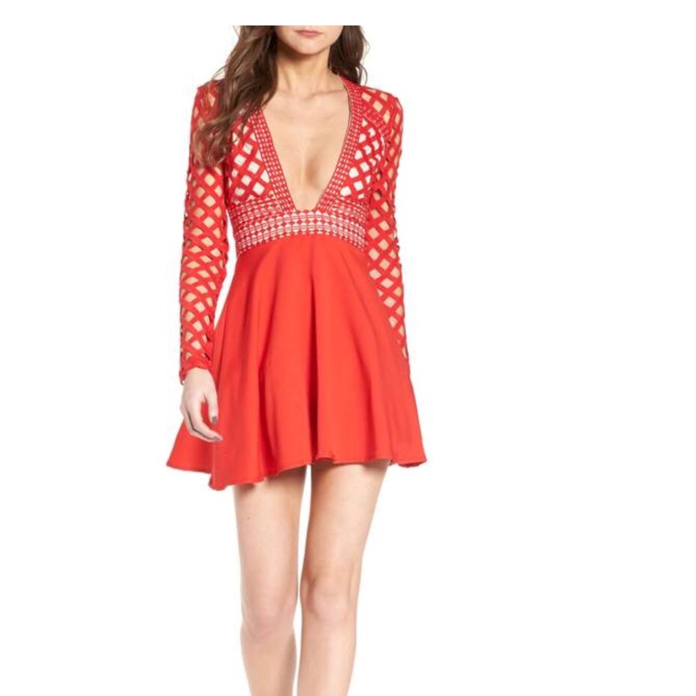 Beautiful red dress